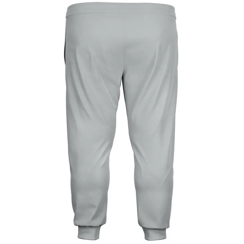 Shaded Pale Gray Joggers | Unisex | with PLUS sizes | C0M0Y0K30