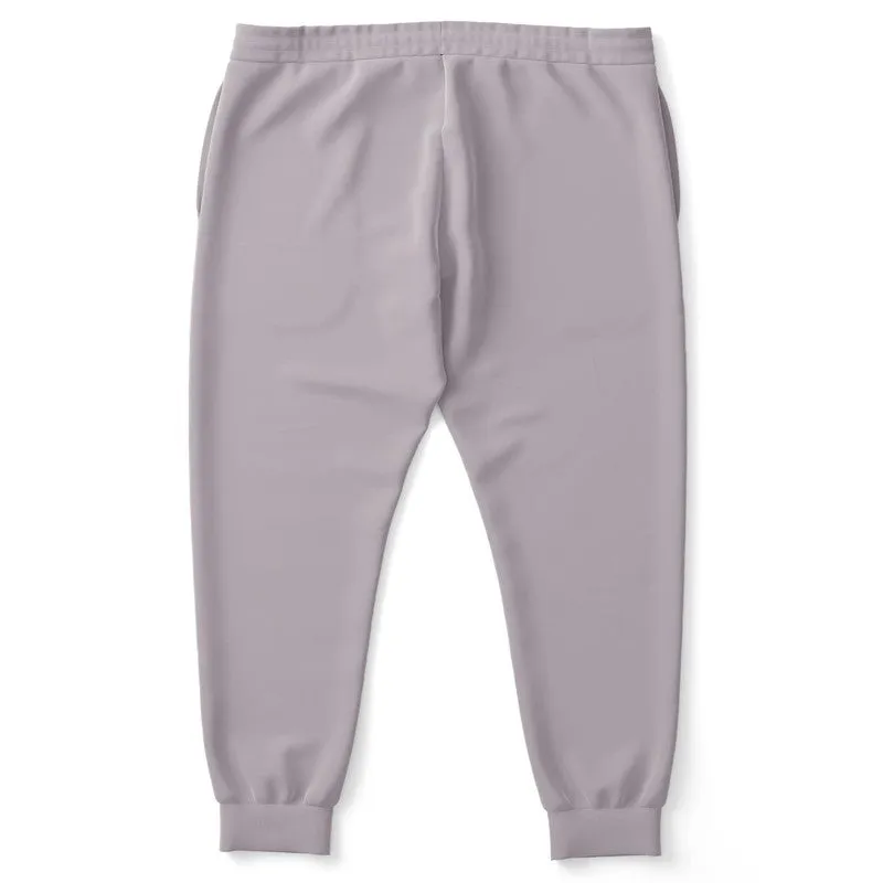 Shaded Pale Magenta Brown Joggers | Unisex | with PLUS sizes | C0M10Y0K30