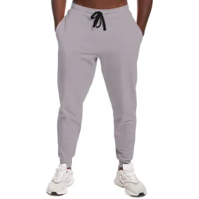 Shaded Pale Magenta Brown Joggers | Unisex | with PLUS sizes | C0M10Y0K30