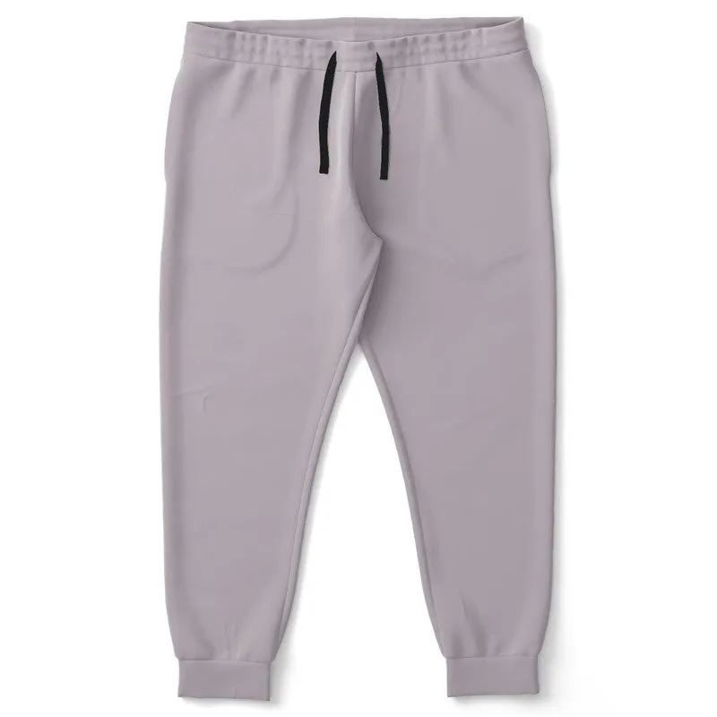 Shaded Pale Magenta Brown Joggers | Unisex | with PLUS sizes | C0M10Y0K30