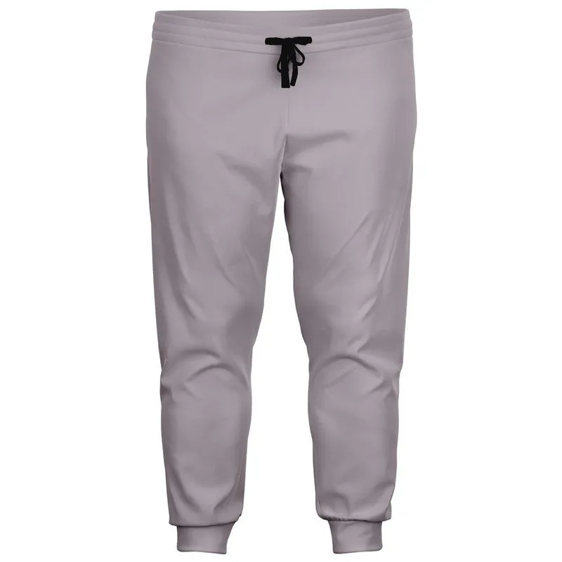 Shaded Pale Magenta Brown Joggers | Unisex | with PLUS sizes | C0M10Y0K30