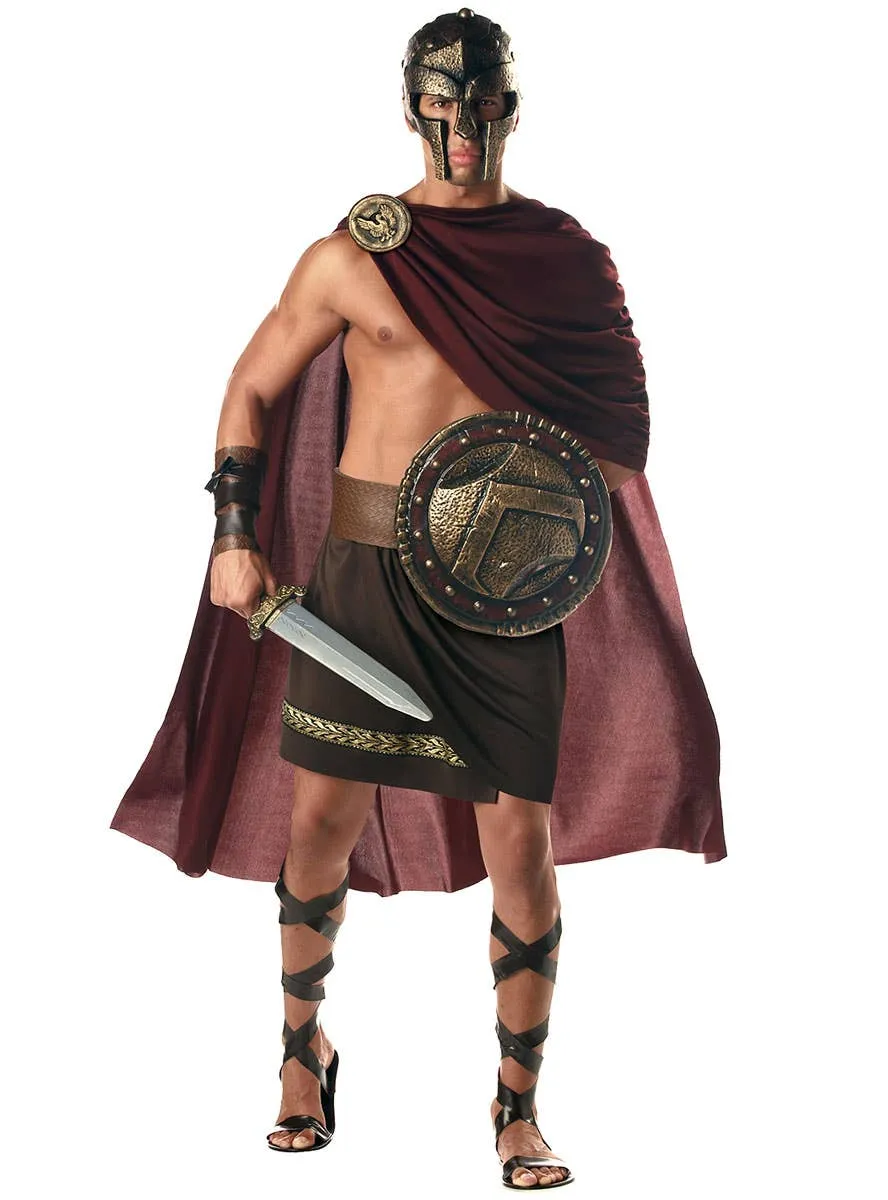 Spartan Costume Combat Sword and Shield