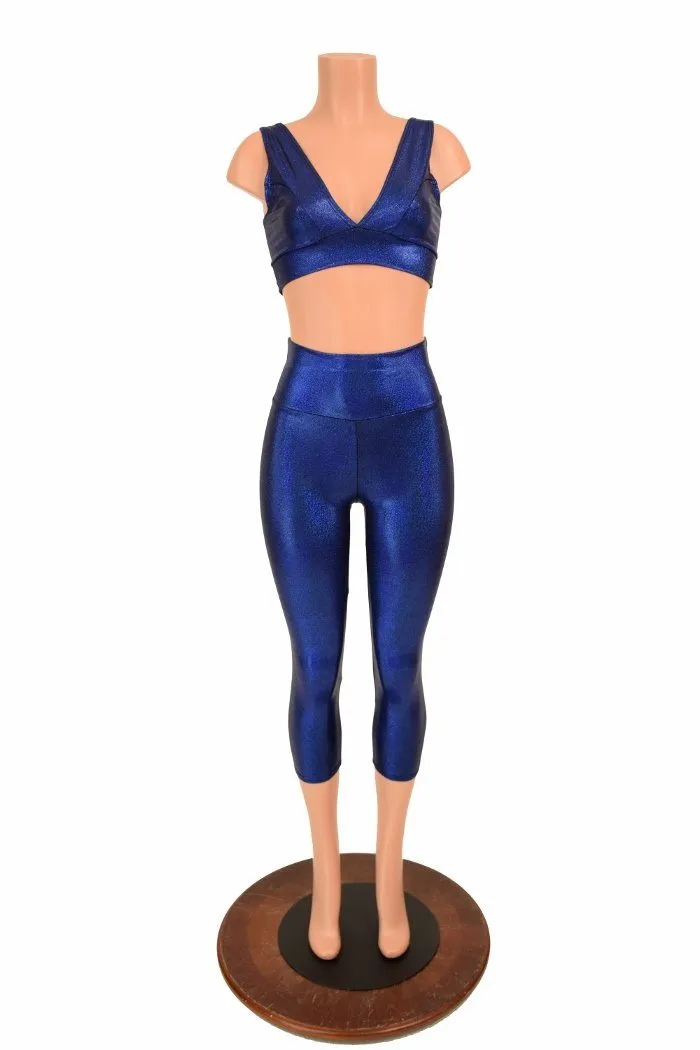 Starlette Bralette & Capri Leggings Set