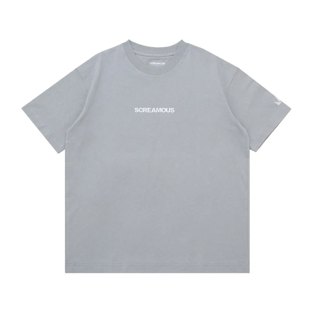 T-Shirt OVERSIZED LEGEND TINY WHITE MIRAGE GREY