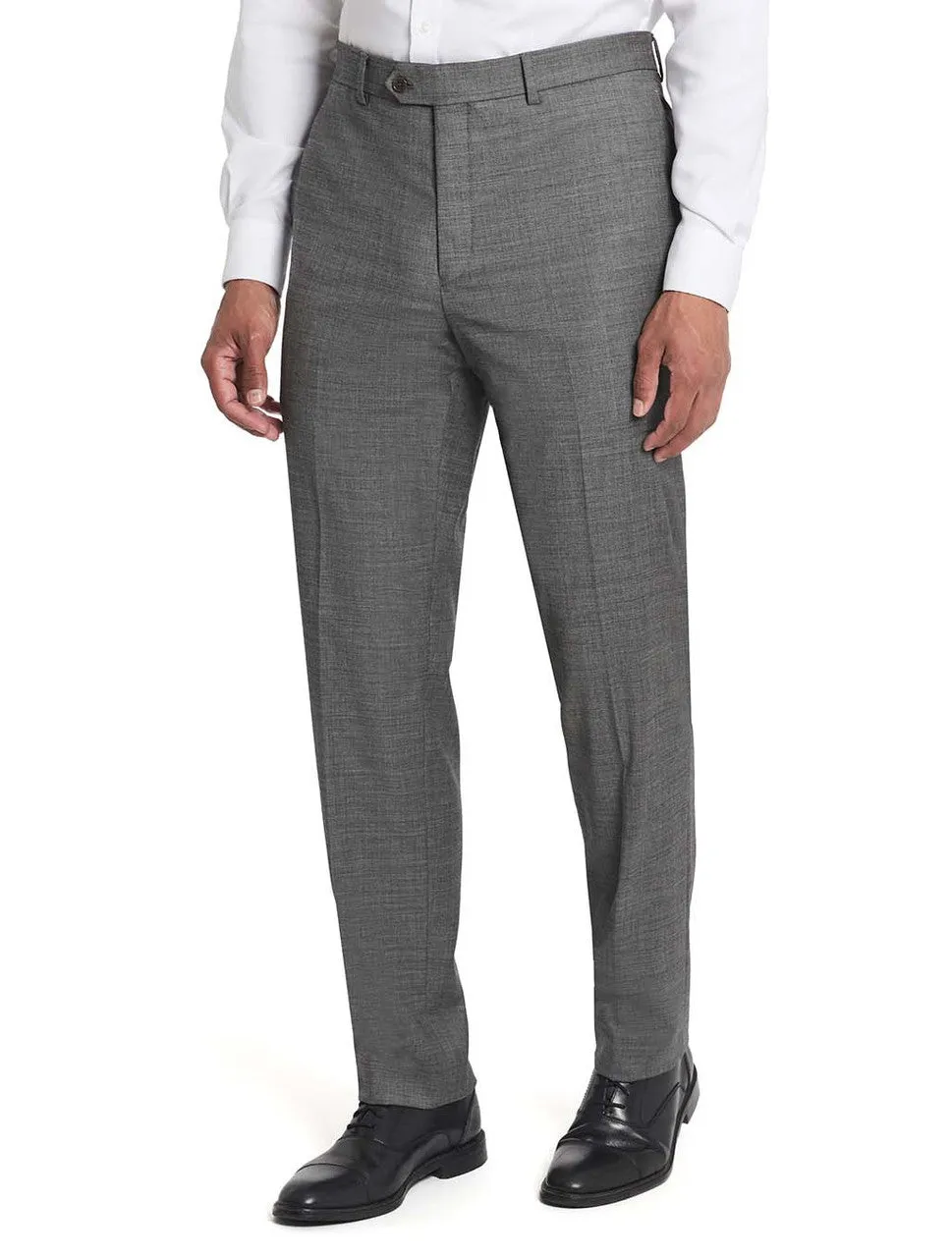 Tallia Men`s Suit Separate Wool Pants - Grey