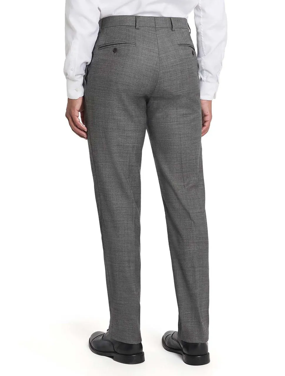 Tallia Men`s Suit Separate Wool Pants - Grey