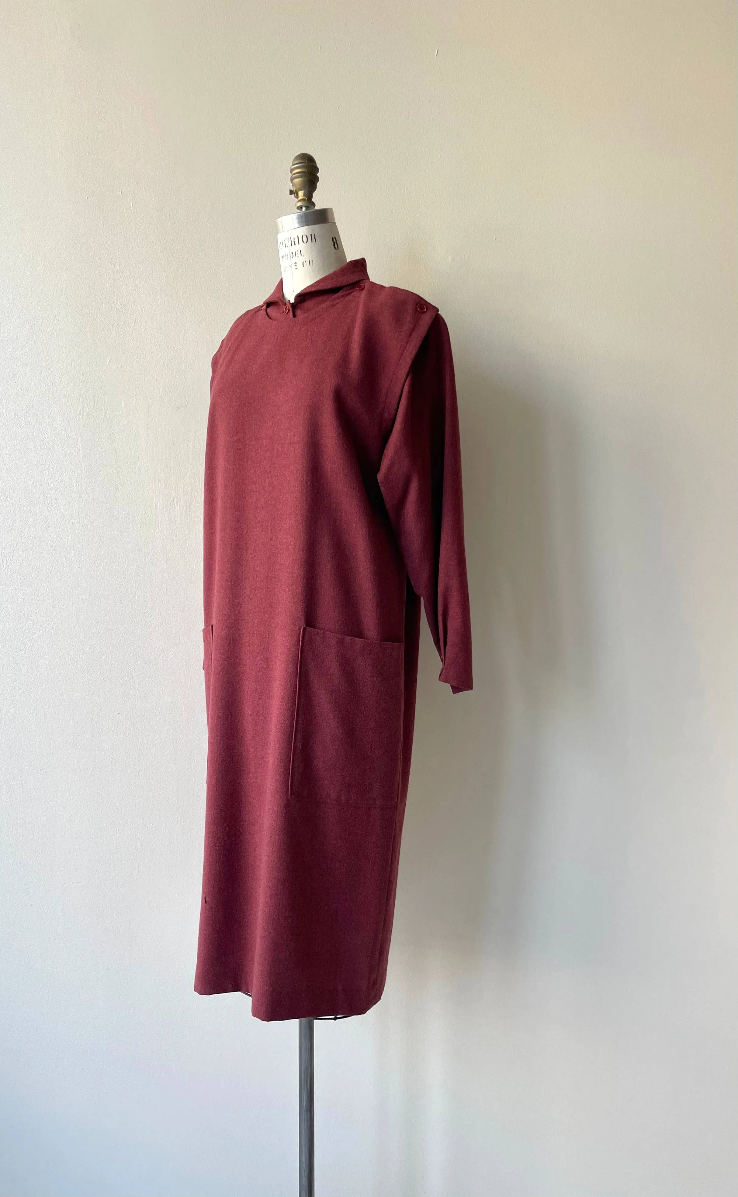 Ted Lapidus Wool Dress | 1970s