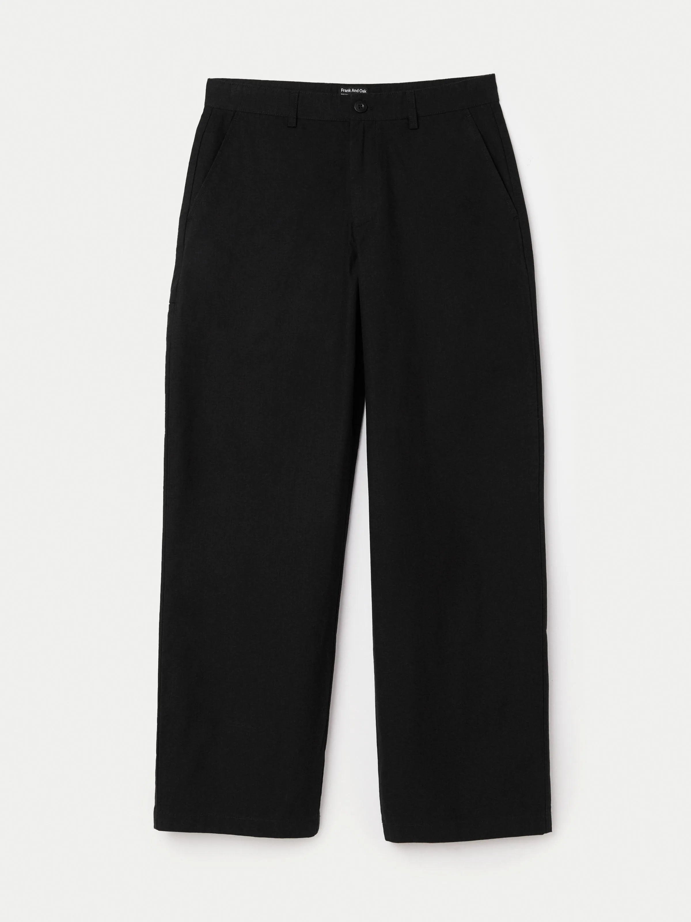 The Theo Baggy Ripstop Pant in Washed Black