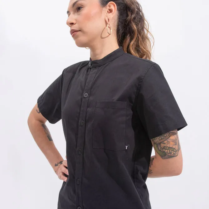 Tilit Chef Shirt - Short Sleeve, Black