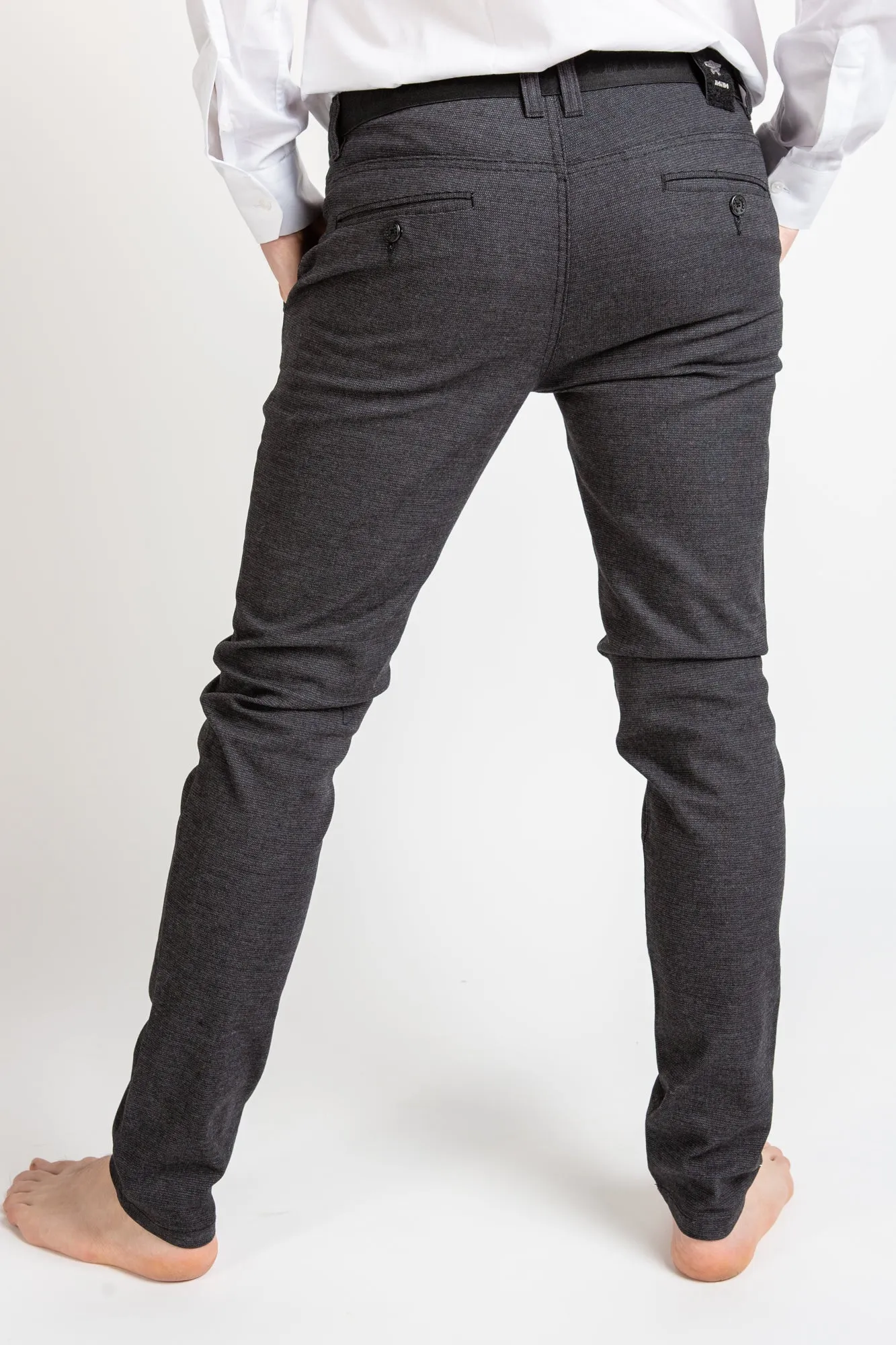 Trousers P1287 - Grey