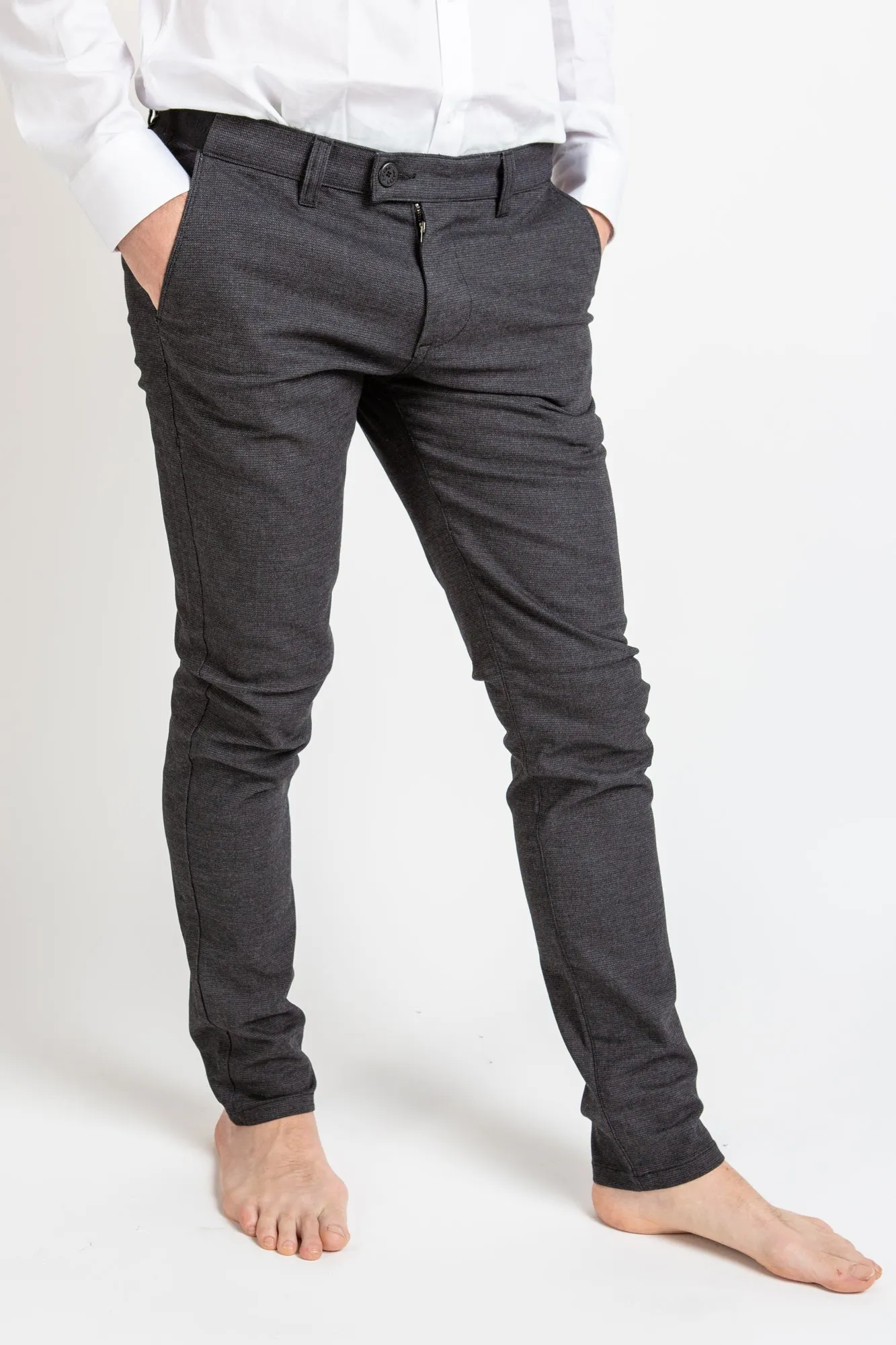 Trousers P1287 - Grey