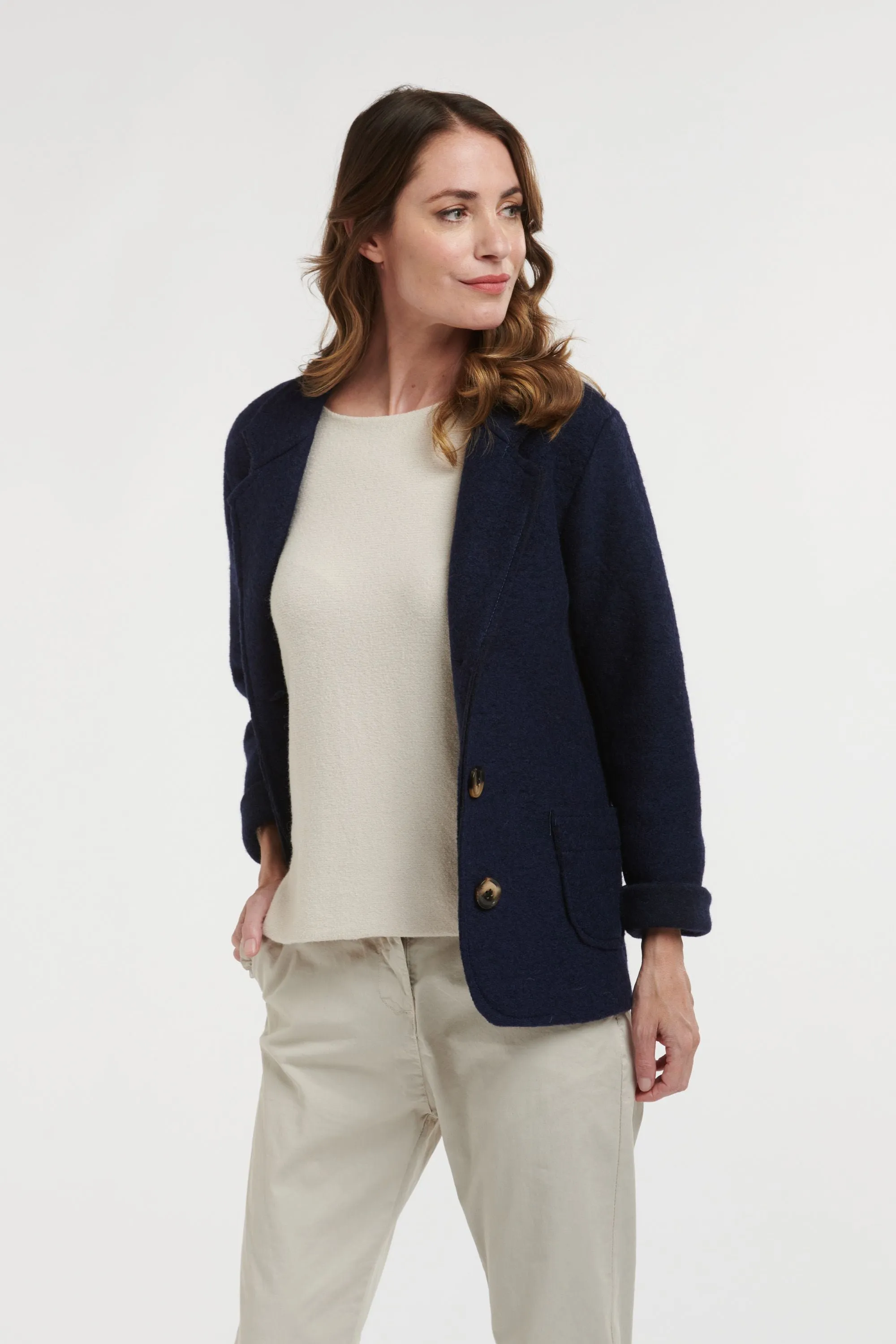 Urban Lux Boiled Wool Jacket