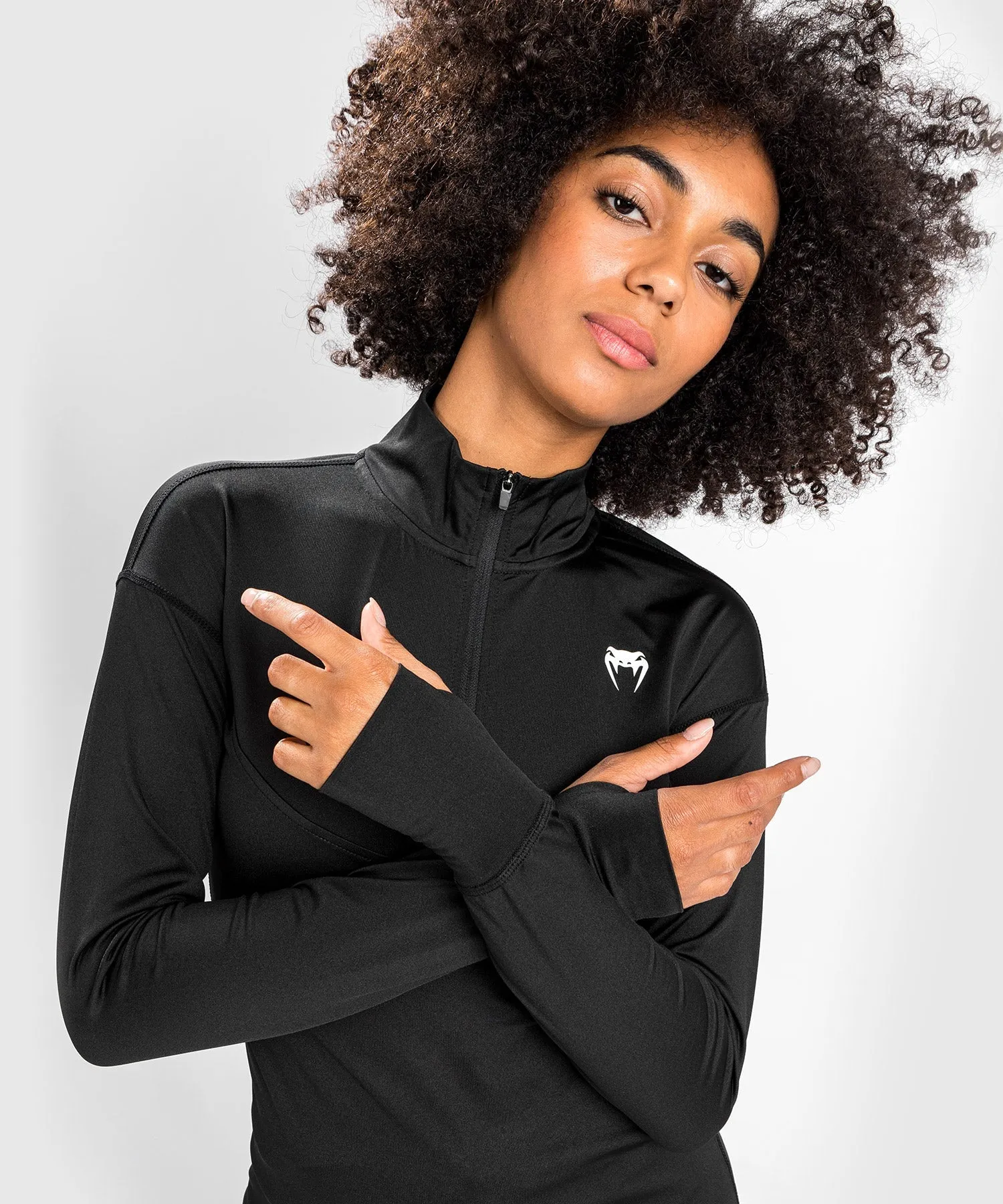 Venum Essential Women's Base Layer Top - Black