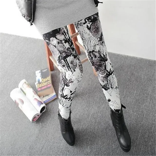 VenusFox Fashion Casual Camouflage Fitness Leggings