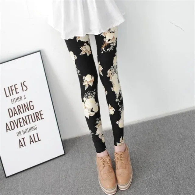 VenusFox Fashion Casual Camouflage Fitness Leggings