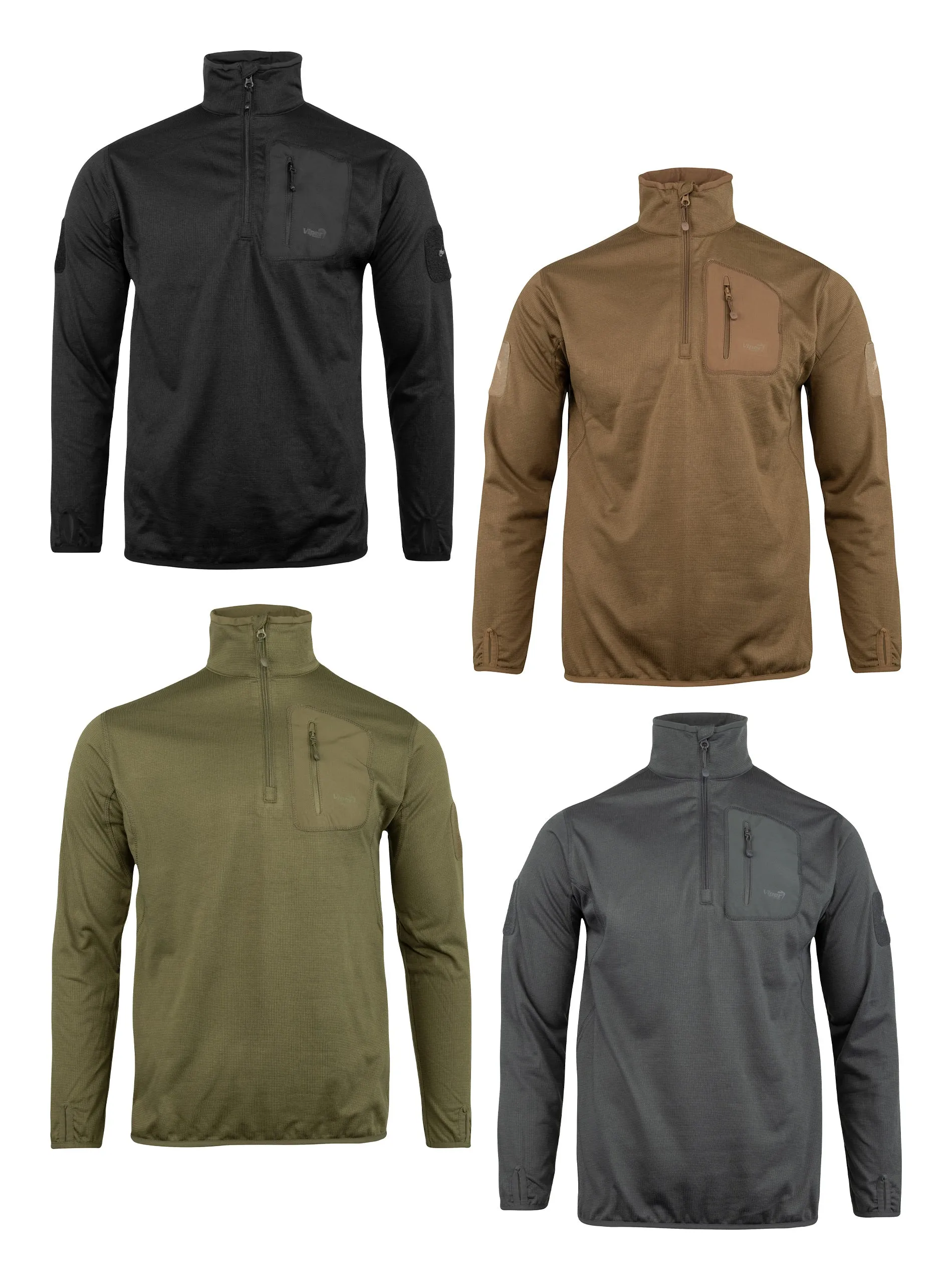 Viper TACTICAL Technical Mid Layer Fleece Top