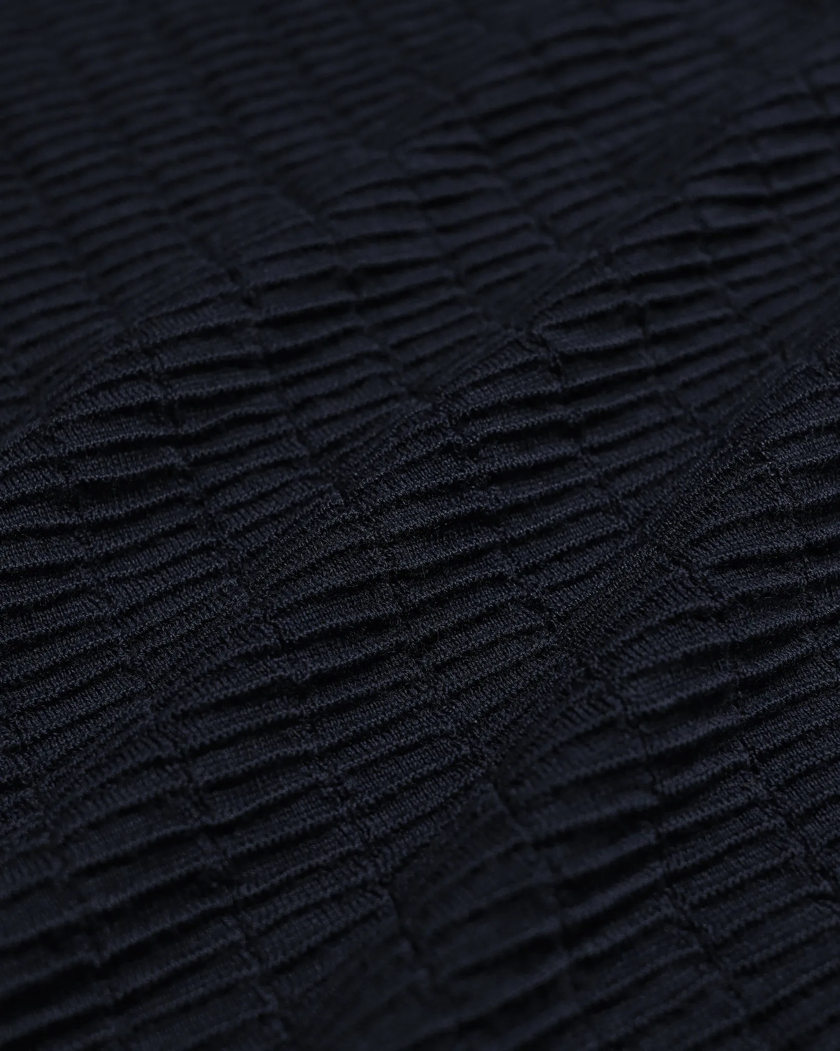 Vitor Ribbed Knit - Navy Organic Cotton