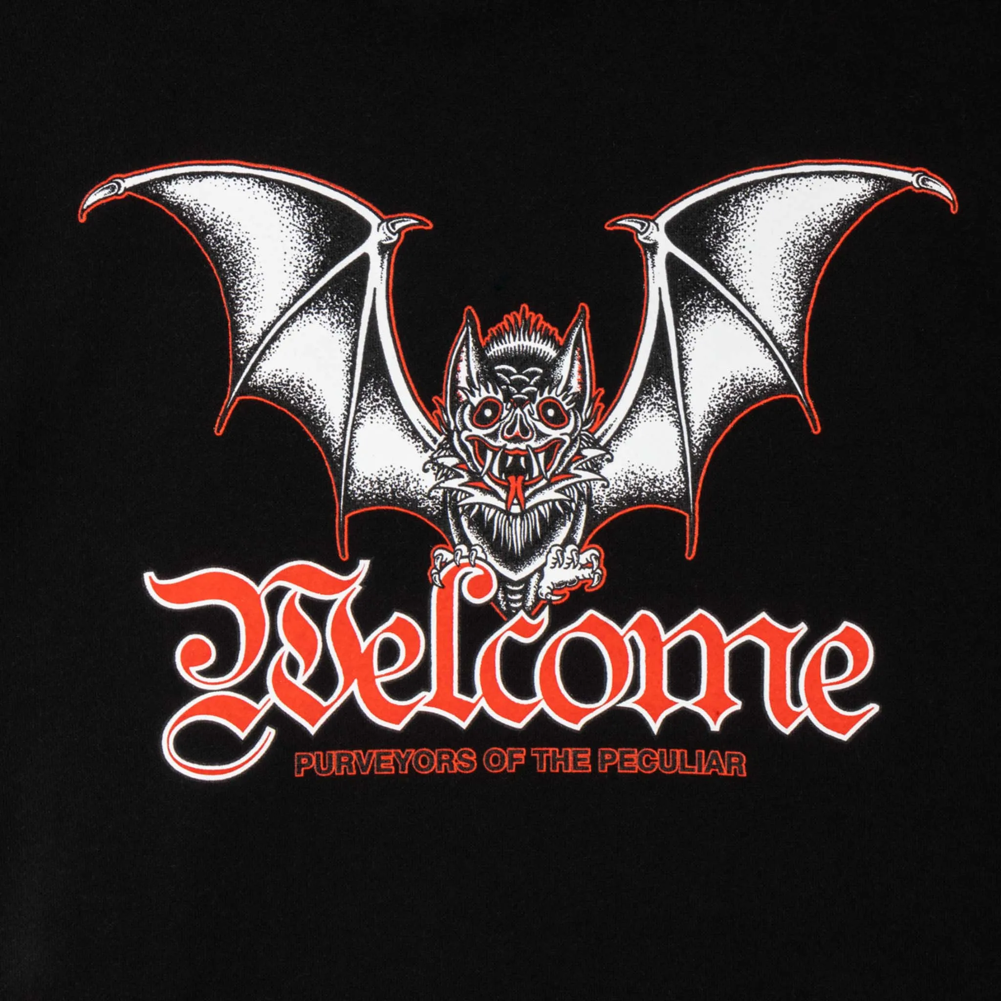 Welcome Skateboards - Nocturnal Pullover Hooded Sweatshirt - Black