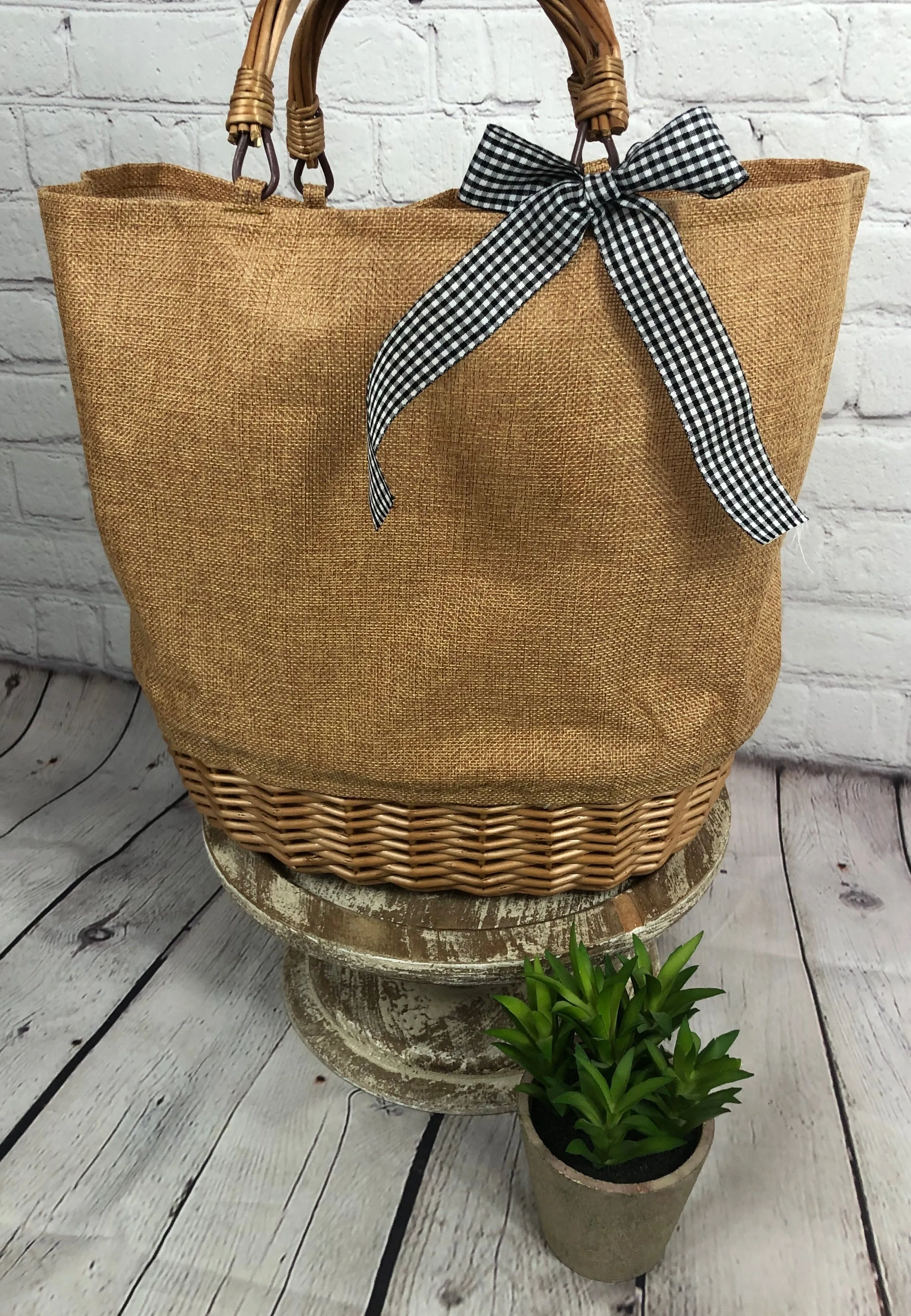 Wicker Tote Bags