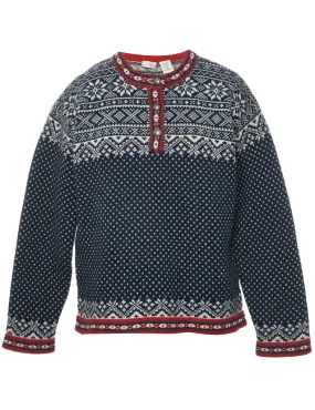 Wool L.L. Bean Nordic Jumper - L