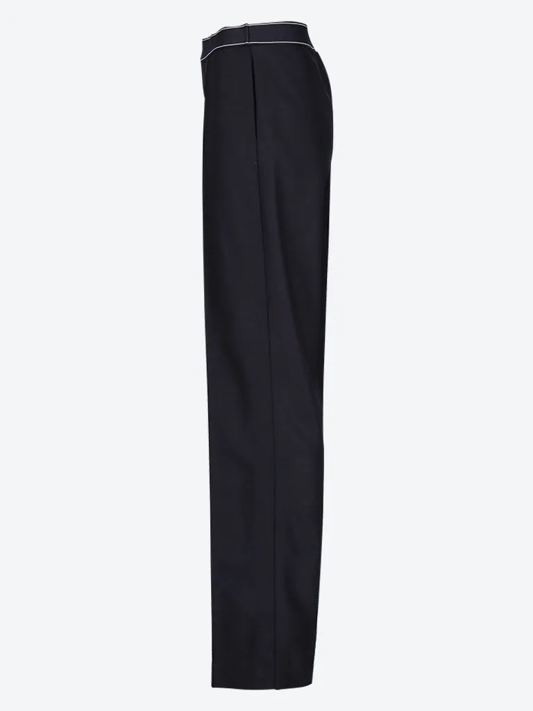 Wool sports tailoring pants